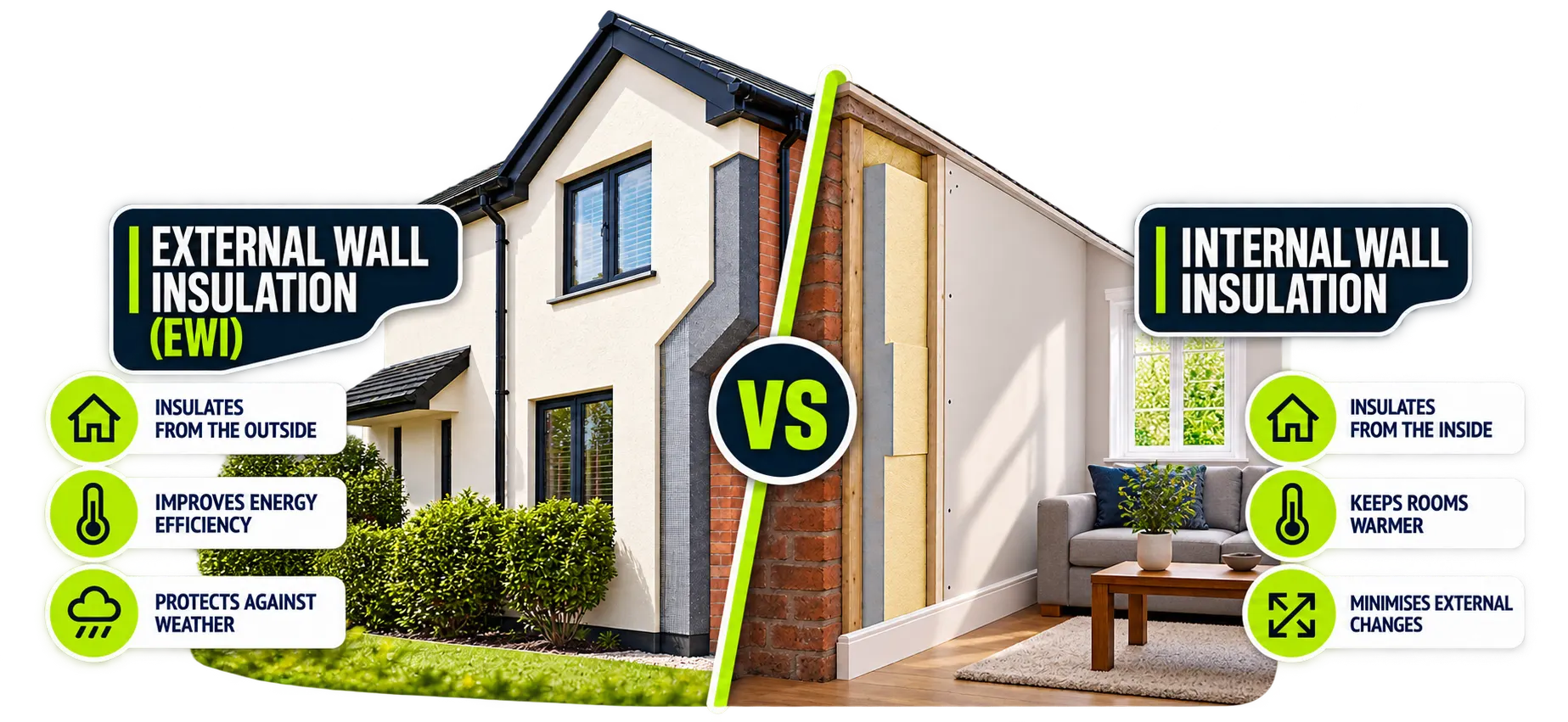 External Wall Insulation vs Internal Wall Insulation — article hero image