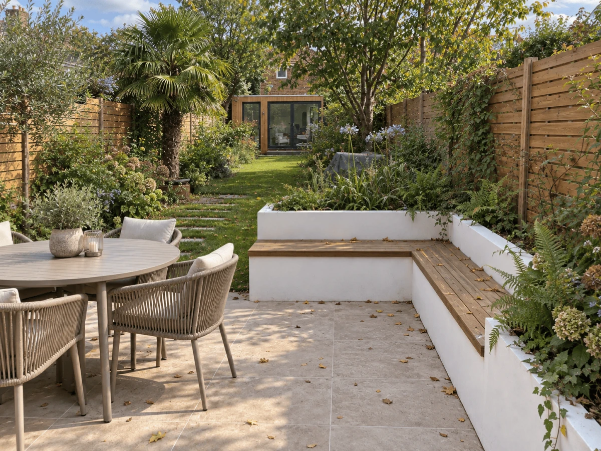 Garden Wall Rendering — completed project